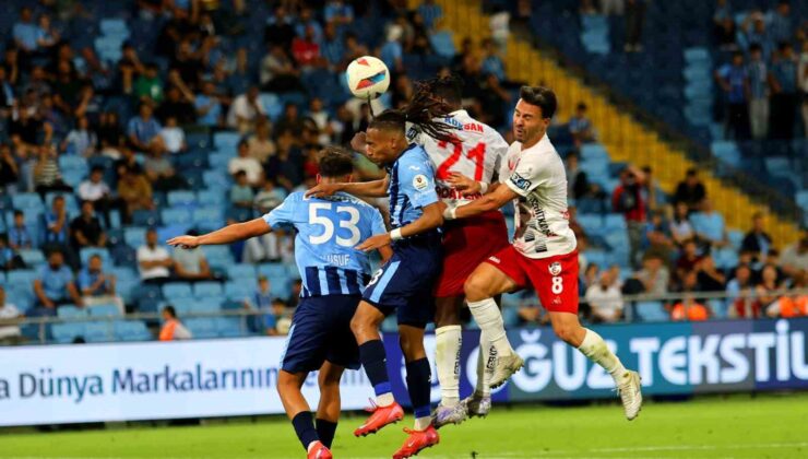 Trendyol Süper Lig: Adana Demirspor: 2 – Gaziantep FK: 2 (Maç sonucu)
