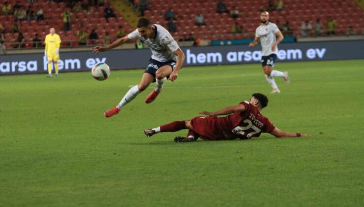 Trendyol Süper Lig: Hatayspor: 1 – Fenerbahçe: 1  (İlk yarı)