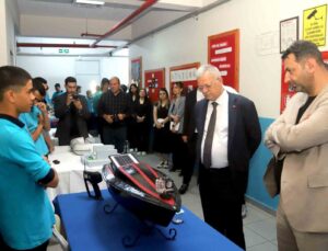 ‘Üreten Gençlik Proje ve Ürün Sergisi’ Mersin OSB’de açıldı