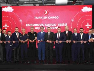 Vali Toros’un katılımıyla THY’nin kargo tesisi hizmete açıldı