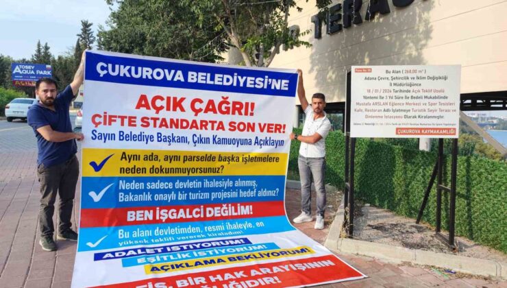 Adana Büyükşehir Belediyesi su aboneliği verdiği tesise yıkım kararı aldı
