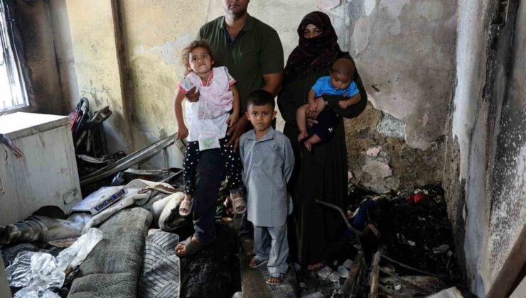 Adana’da 5 kişilik aile uykudayken evleri ateşe verildi: 2 milyon TL haraç istemişler