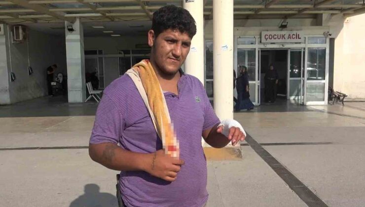 Adana’da acemi kasaplar hastanelere başvurdu