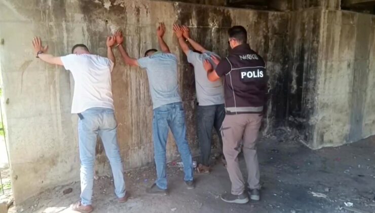 Adana’da uyuşturucu denetimi: 65 şüpheli yakalandı