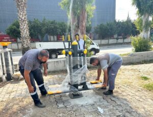 Akdeniz Belediyesi park ve yeşil alanlarda çalışmalarını hızlandırdı