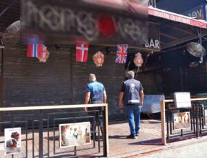 Alanya’da adaba aykırı eylem gerçekleştirilen bar mühürlendi