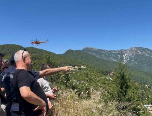 Alanya’da çıkan orman yangını kısmen kontrol altına alındı