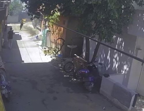 Amca yeğenini yakmıştı: O anların görüntüsü ortaya  çıktı