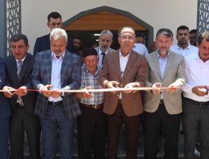 Antakya Belediyesi’nin inşa ettiği çok amaçlı salon hizmete açıldı