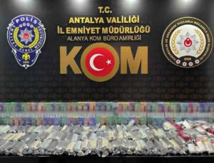 Antalya’da 1 haftada 8 şüpheliye adli işlem yapıldı 2 firari yakalandı