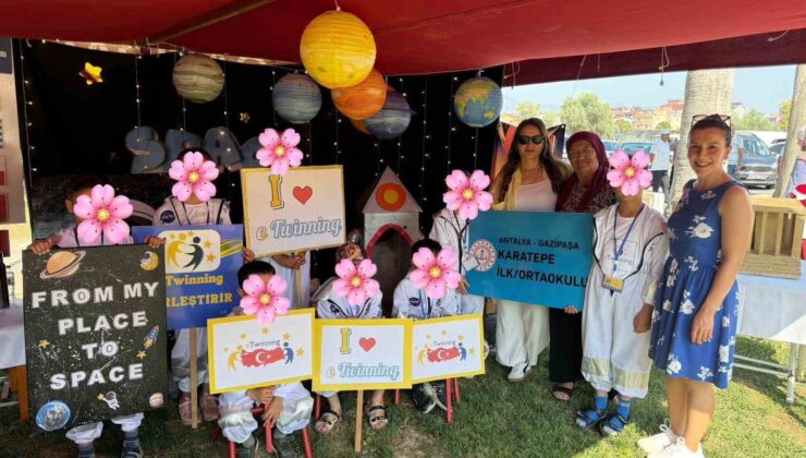 Antalya’da eTwinning sergisi yoğun ilgi gördü