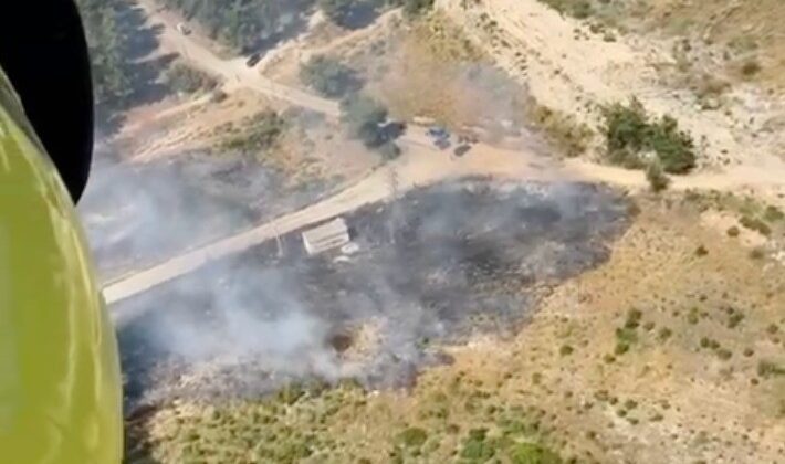 Antalya’da orman yangını