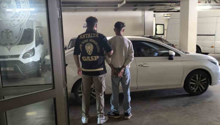 Antalya’da son bir haftada 161 kişi tutuklandı
