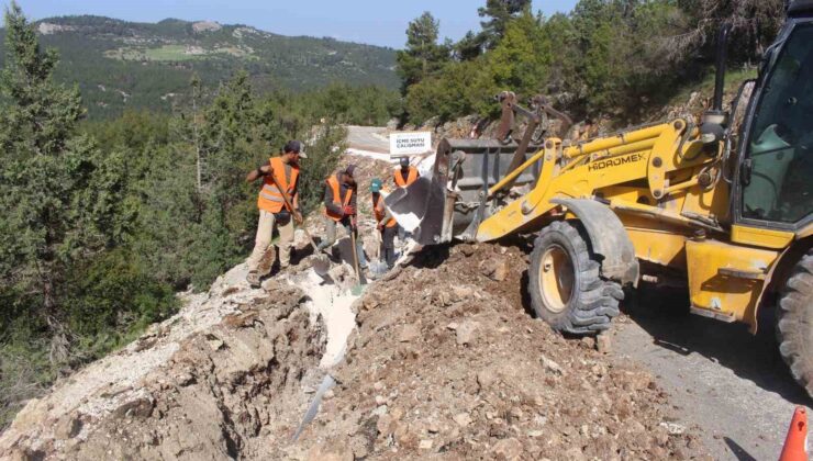 ASAT’tan Korkuteli’de 28 kilometrelik içme suyu çalışması