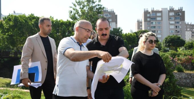 Başkan Kotan planlanan projeleri yerinde inceledi