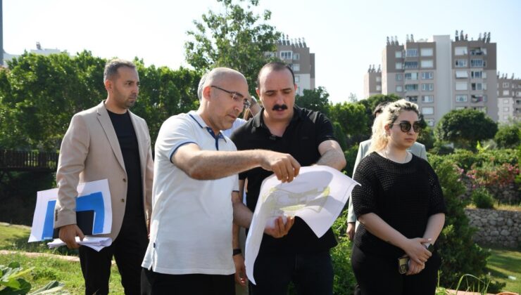 Başkan Kotan planlanan projeleri yerinde inceledi