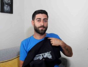 Bayramlaşmaya gitti, karnına yorgun mermi isabet etti