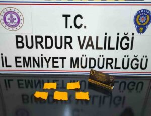 Burdur’da uyuşturucu operasyonu: 1 tutuklama