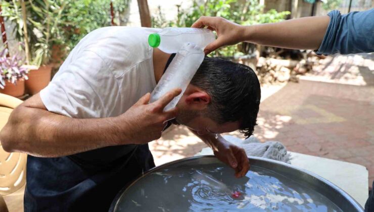 Buzlu suyla serinleme mevsimi geldi:  Fırın ustalarının zorlu mesaisi