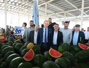 Çankaya Mahallesinin ilk kapalı pazarı hizmete açıldı