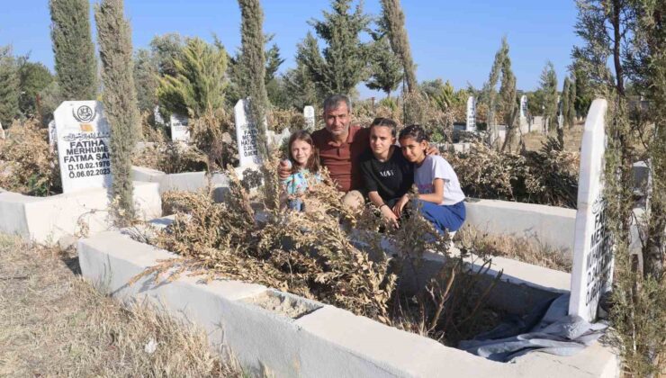 Depremde eşini ve 3 evladını kaybeden baba, enkazdan kurtardığı 4 evladına hem annelik hem de babalık yaparak hayata tutunuyor