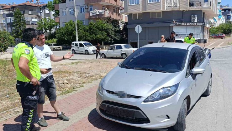 Dikkatsiz manevra kazayı beraberinde getirdi