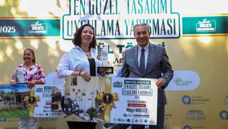 En Güzel Tasarım ve Uygulama Yarışması’nda ödüller sahiplerini buldu