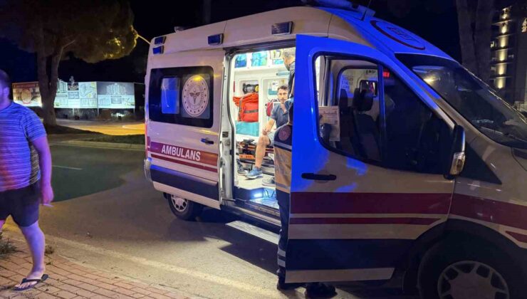 Gazipaşa’da motosiklet kazası: 1 kişi yaralandı