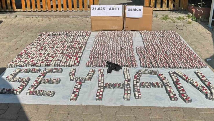 Hapisteki kardeşinin aracını uyuşturucu deposu yaptı: 31 bin 625 hap ele geçirildi