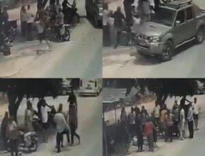 İki farklı olayda araçla insanlara çarptılar: O anlar kamerada