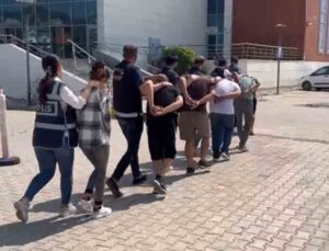 İskenderun’da hapis cezasıyla aranan 8 kişi yakalandı