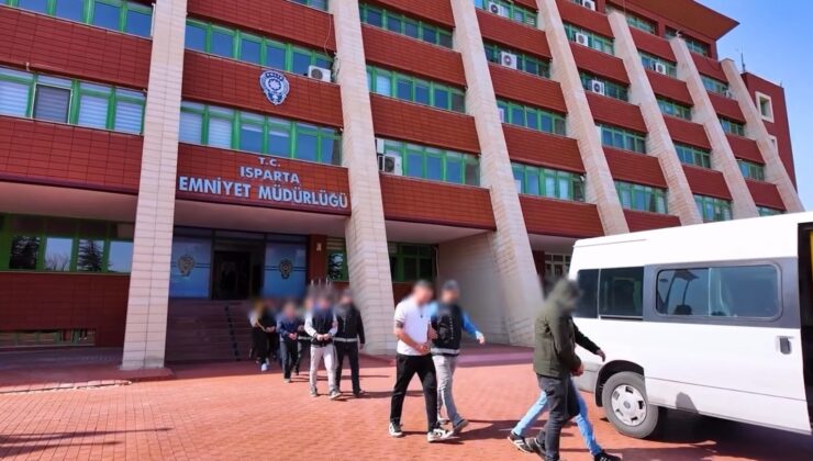 Isparta’da narkotik operasyonlarında 22 kişiye adli işlem yapıldı