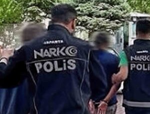 Isparta’da uyuşturucu operasyonu: 2 kişi tutuklandı
