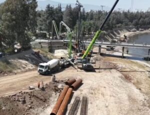 Lübnan’dan doğarak Hatay’dan Akdeniz’e dökülen Asi Nehri’nde ıslah çalışmaları başladı