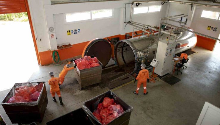 Mersin’de 6 yılda 19 bin ton tıbbi atık bertaraf edildi