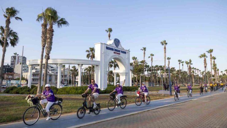 Mersin’de ‘Dünya Bisiklet Günü’ etkinliği