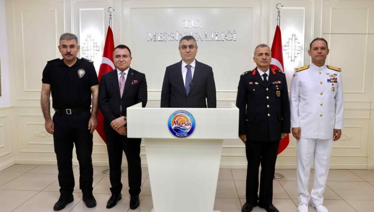 Mersin’de suç oranlarında düşüş: Terörle mücadelede 81 tutuklama