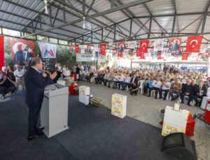 Mersin’de üreticiye ekipman desteği