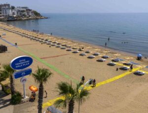 Mersin’in halk plajları yaza hazır