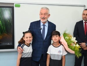 Minik yürekler davet etti, Başkan Başdeğirmen öğrencilerle buluştu
