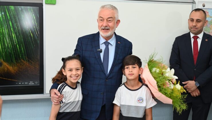 Minik yürekler davet etti, Başkan Başdeğirmen öğrencilerle buluştu