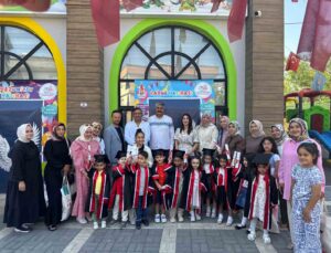Onikişubat Belediyesinin gündüz bakımevinde ilk mezuniyet heyecanı