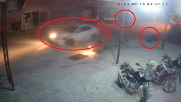 Otomobil karşı yönden gelen 2 motosikleti biçti