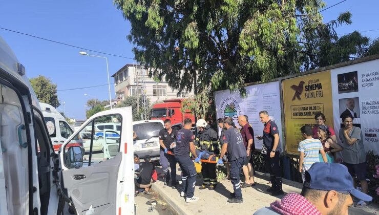 Samandağ’da trafik kazası: 5 yaralı