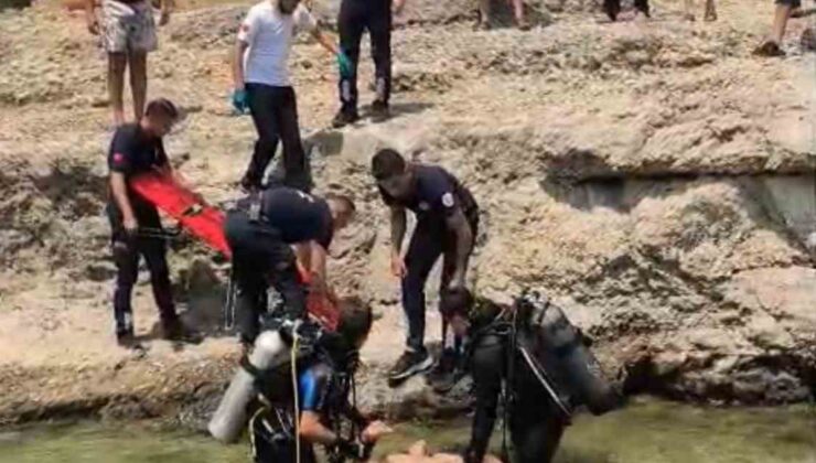 Seyhan Baraj Gölü’nde kaybolan genci ’kurbağa adamlar’ buldu