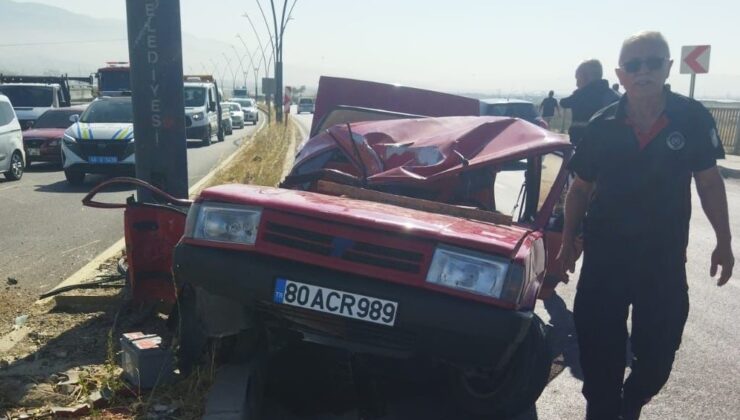 Takla atan otomobilin genç sürücüsü hayatını kaybetti