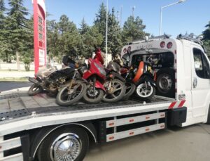 Yalvaç’ta motosiklet denetimi: 6 araç men edildi, 1 sürücü alkollü yakalandı