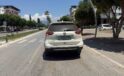 Yayaya yol veren araca çarpmamak için kaza yaptı