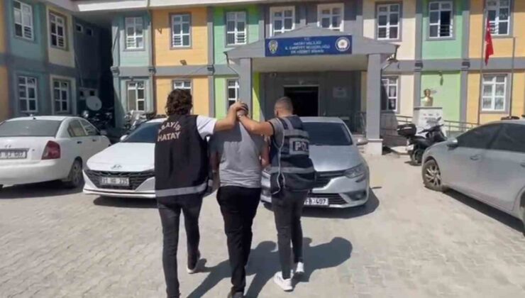 18 yıl hapis cezası ile aranıyordu Antakya’da yakalandı