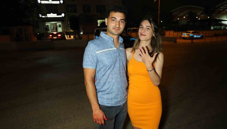 Adana’da ortalığı karıştıran evlilik teklifi: En mutlu günleri karakolda bitti